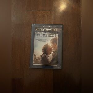 Atonement DVD Academy Award Nominated Starring Kiera Knightley & James Macavoy
